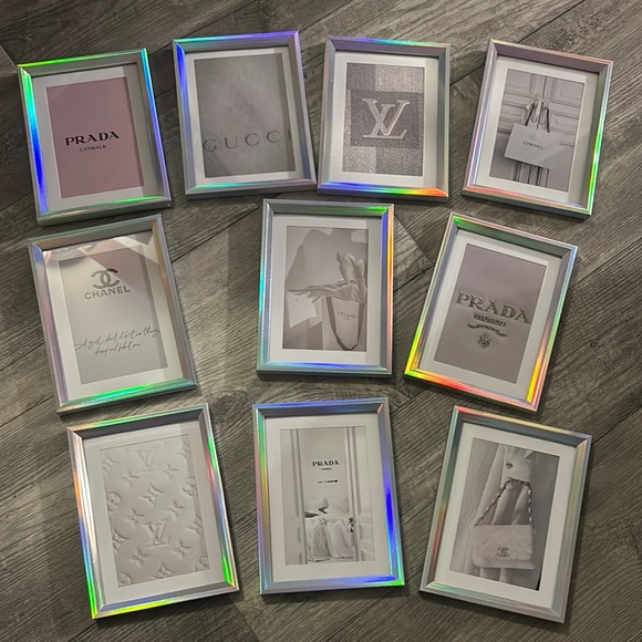 fashion Other - Iridescent Photo Frame with Picture